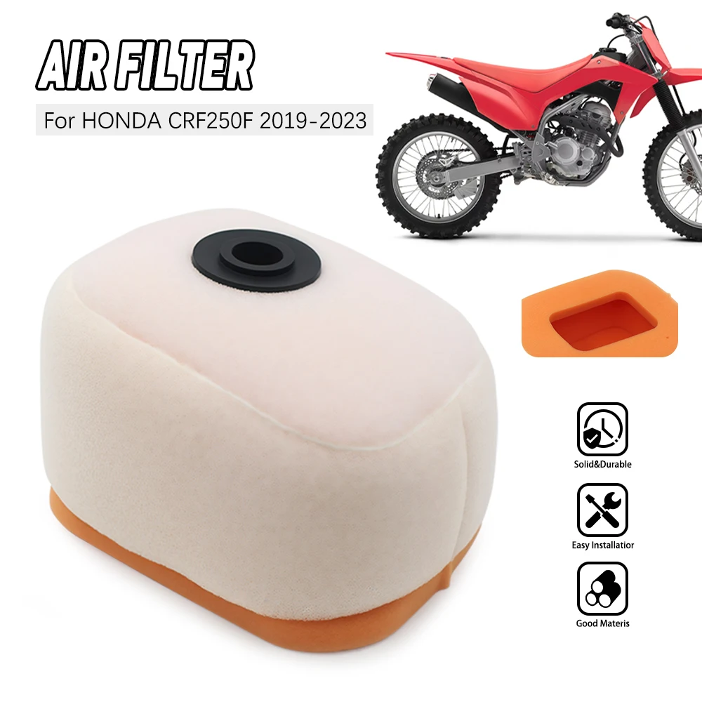 

Motorcycle Air Filter Cleaner Intake Sponge For Honda CRF 250 F CRF250F CRF250 2019-2024