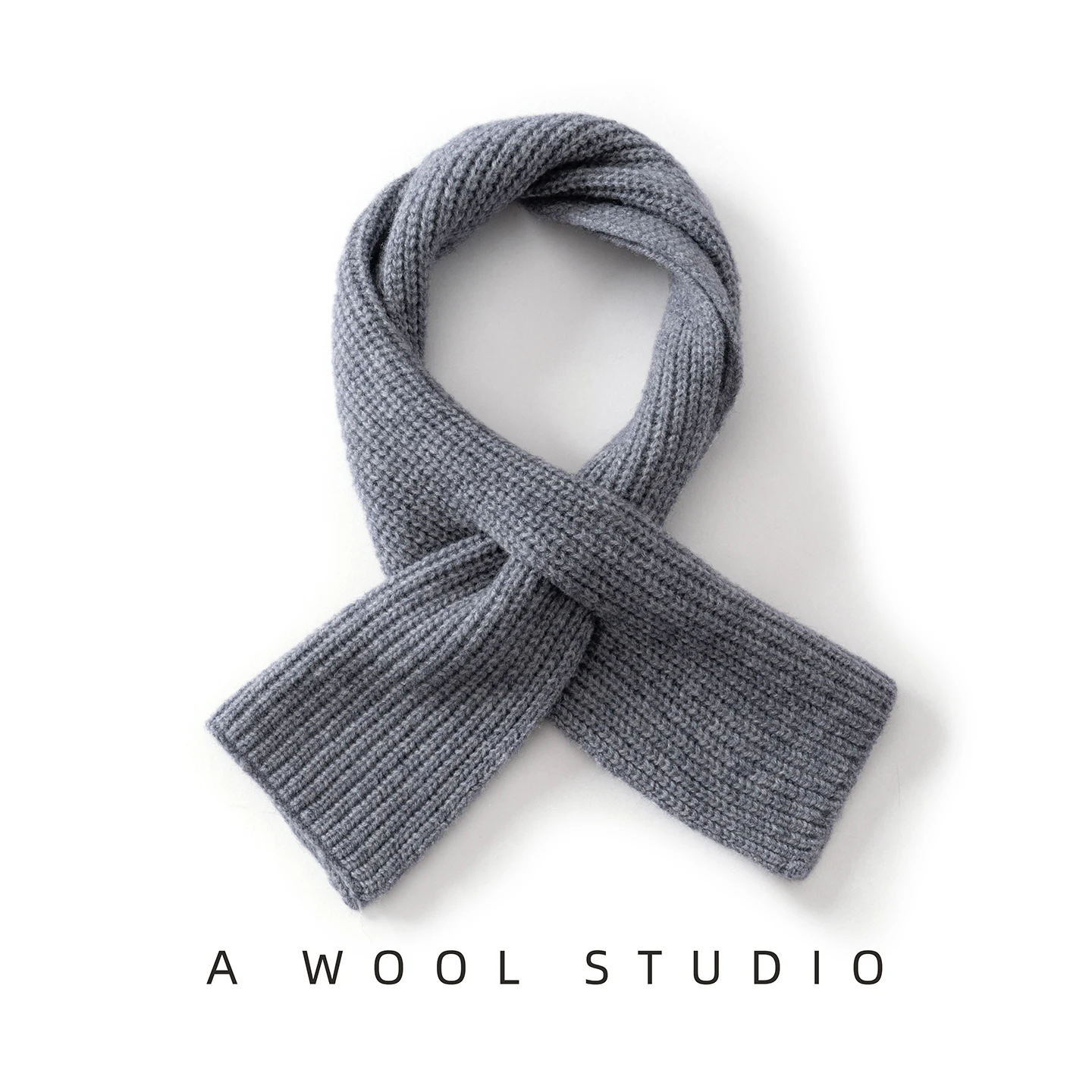 

ZOCEPT вязаный 100% шерстяной шарф с перекрестной перфорацией, женский зимний мягкий однотонный модный теплый шарф для шеи, элегантные универсальные декоративные шарфы