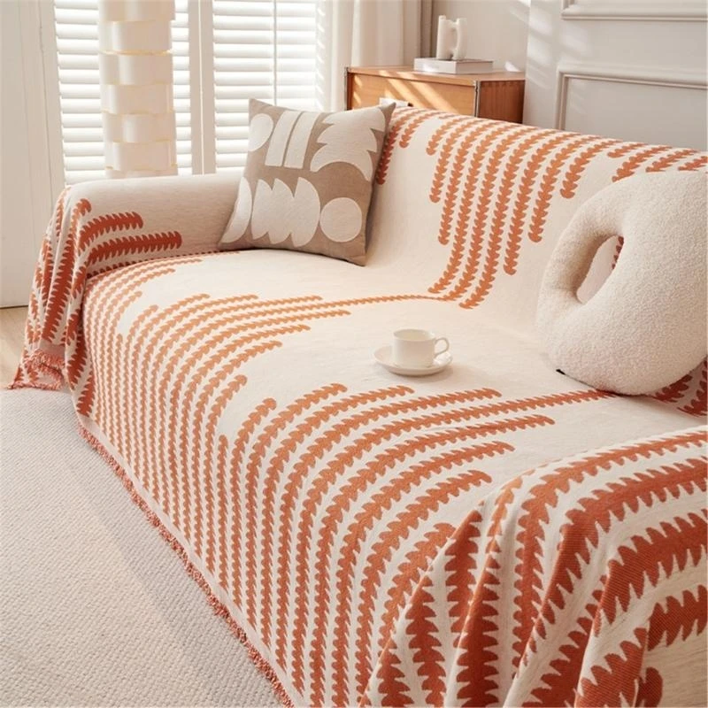 12PD Four Seasons Sofa Blanket Abstract Aesthetic Tapestry Home Decor Dust Cover