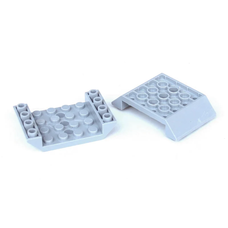 Creative Building Blocks Accessories 60219 4x6 Reverse Slope Brick with Holes MOC DIY Assemble Gift for Kids 50g/11PCS