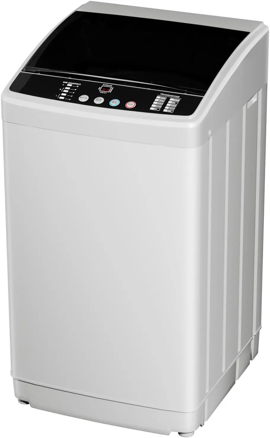 Compact Washer and Dryer Set,19LBS Portable Full-Automatic Washing Machine with Drain Pump & 13LBS Compact Dryer