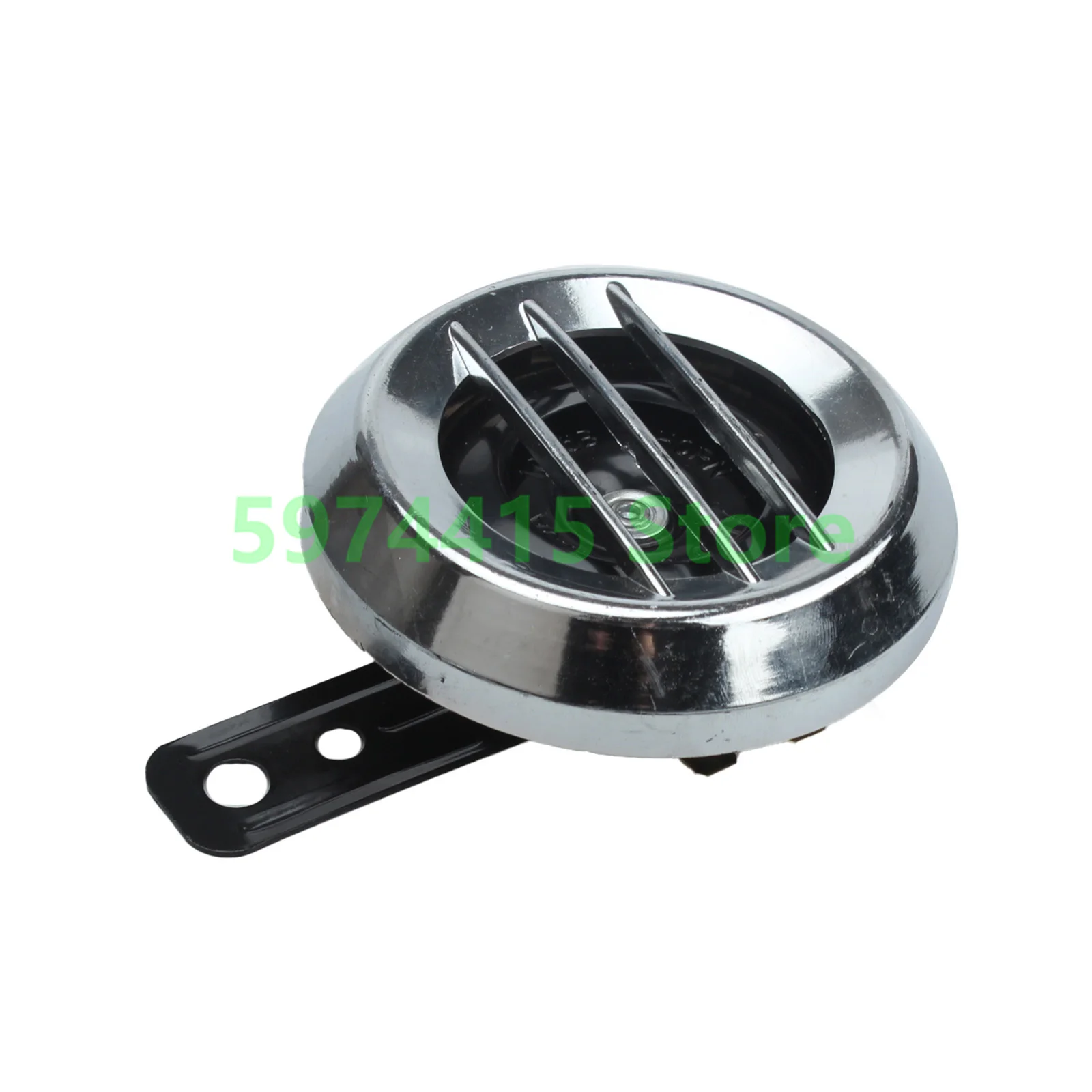 Universal Waterproof Motorcycle Round Electric Horn DC 60V 1.5A 100dB For Citycoco Electric Scooter Harley Electric Scooter