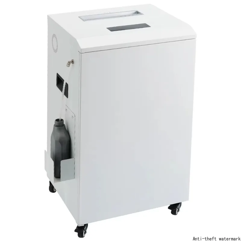 2026 Hot Selling Heavy-Duty Industrial Automatic Paper Feeder 100L Cross-Cutting 24-Sheet A4 Paper Shredder, CE Certified