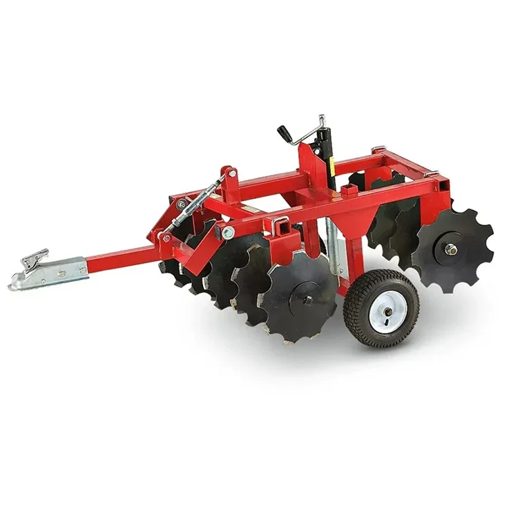Agricultural Heavy  Disc Harrow Rotary Tiller Plough Cultivator Farm Equipment for Soil Preparation Weeding