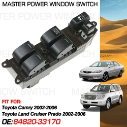 Electric Master Window Control Switch 84820-33170 14 Pins For Toyota Camry Toyota Land Cruiser Prado 2002 2003 2004 2005 2006