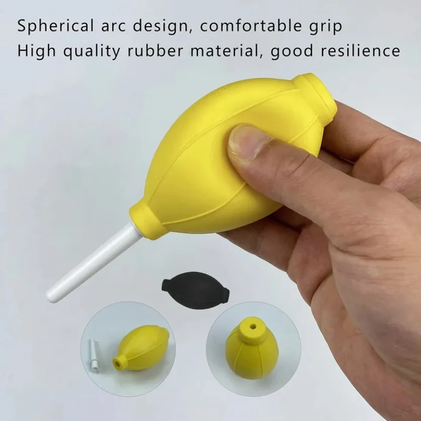 Durable Rubber Air Blower Dust Cleaner Multipurpose for Camera Lens Keyboard Computer Electronic Device Cleaning Home Office Use