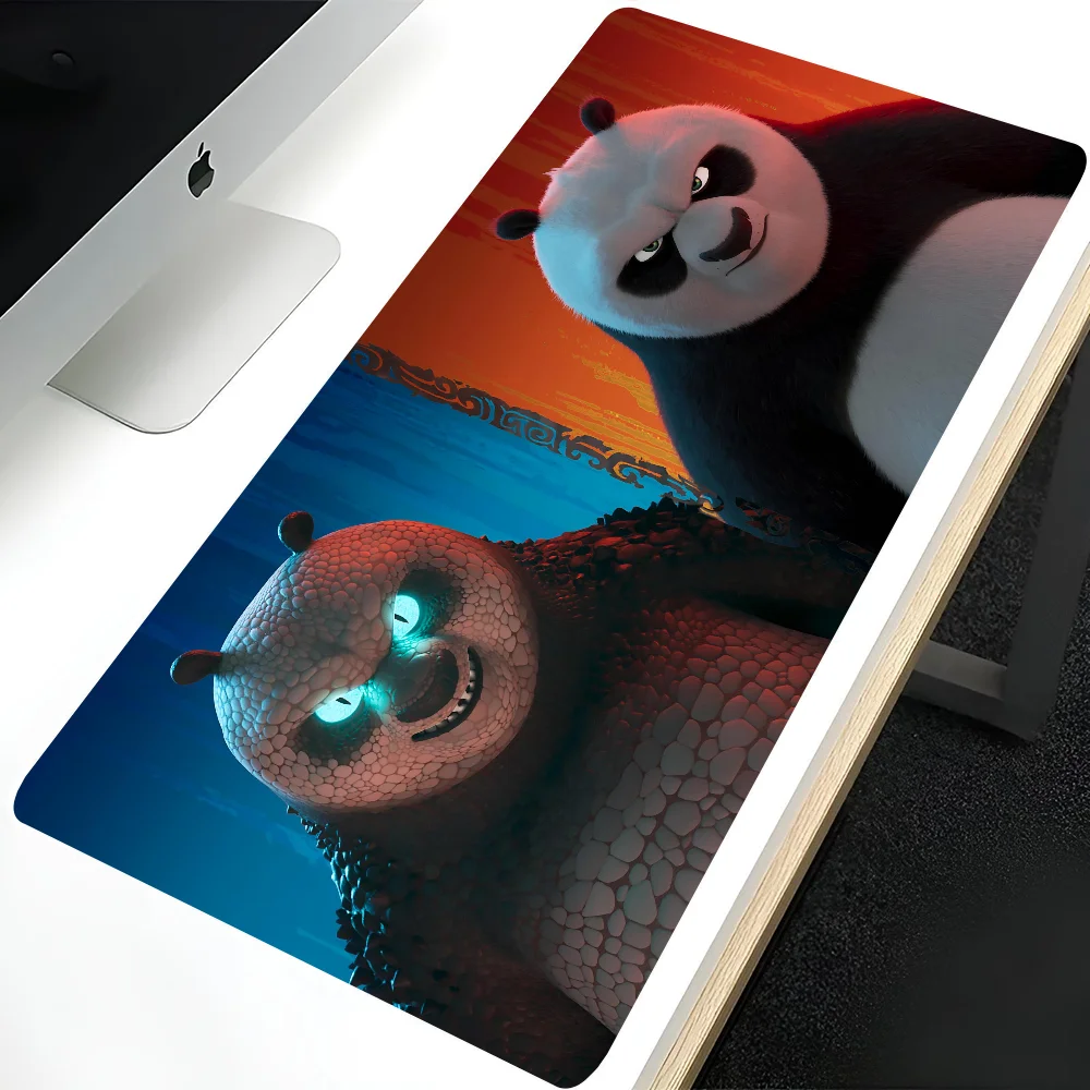 

1pc hot cute anime K-KungFu Panda Non-slip Mouse Pad Suitable For Office Computers Laptops E-sports Game Desk Mats XXL Keyboard