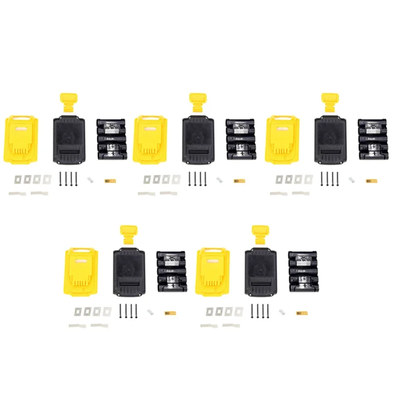 

B03C-5X Battery Replacement Plastic Case For 20V DCB201,DCB203,DCB204,DCB200 18V Li- Battery Cover For 3A 4A 5A