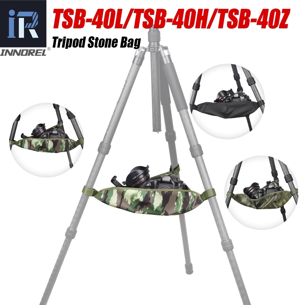 

INNOREL TSB-40 Weight Bag Tripod Stone Waterproof SandBag for Universal Lightweight Travel Tripod Professional Camera Storage