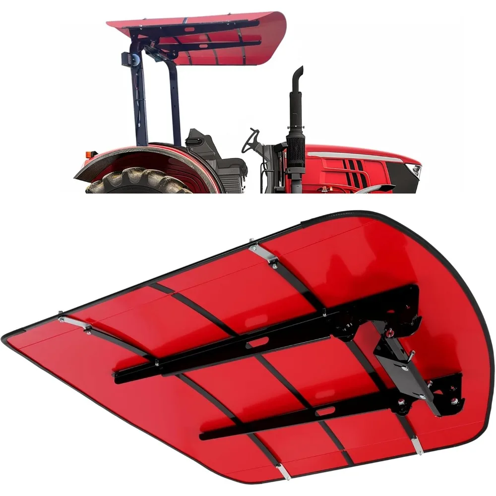 

"Red Canopy for Tractors and Mowers with 48-3/8" Square ROPS, Fits 2" x 2" or 2" x 3""