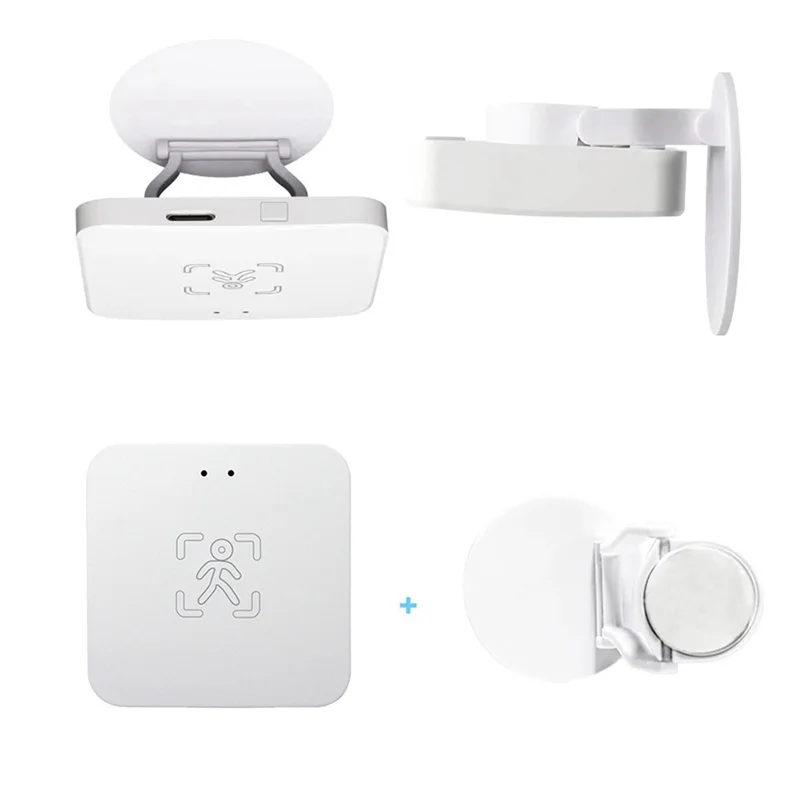 3X تويا زيجبي كاشف الوجود البشري مع حامل الذكية جسم الإنسان PIR الاستشعار Mmwave الرادار مستشعر حركة الميكروويف-AT36