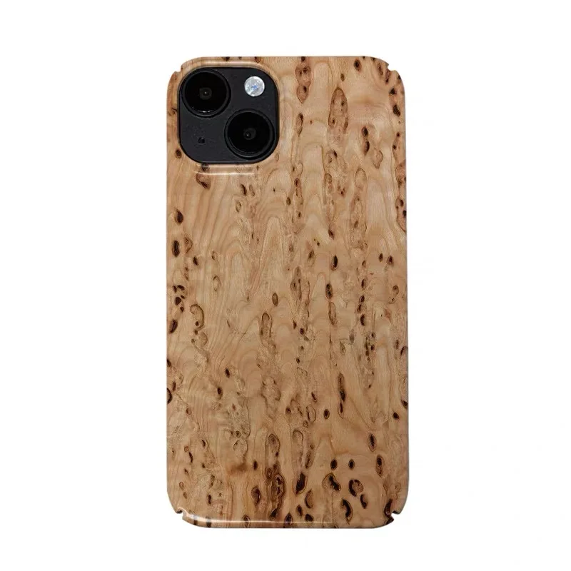 

Orange Wood Wind Art Phone Case for IPHONE 17 Air 16E 15 PROMAX 14 Plus 13 12 MINI 11 PRO 16Plus XR XS MAX Acrylic Phone Cover