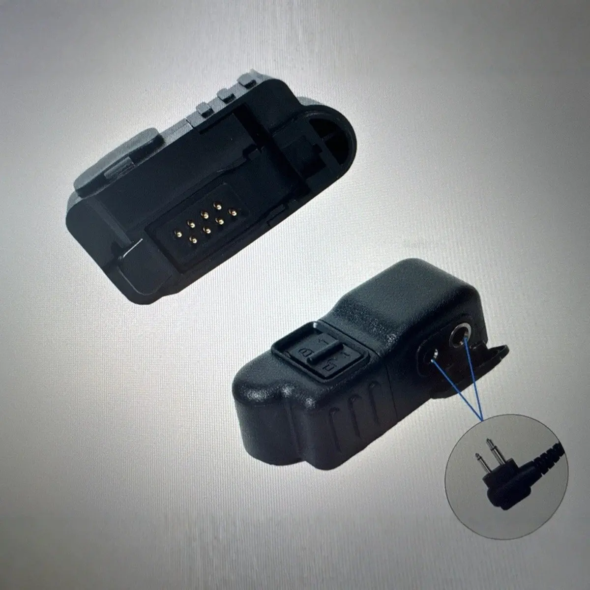 Adattatore audio per auricolare A40I Adattatore audio interfono P6600 DP2400 E8600 P-66200 Connettore multi-pin a M1