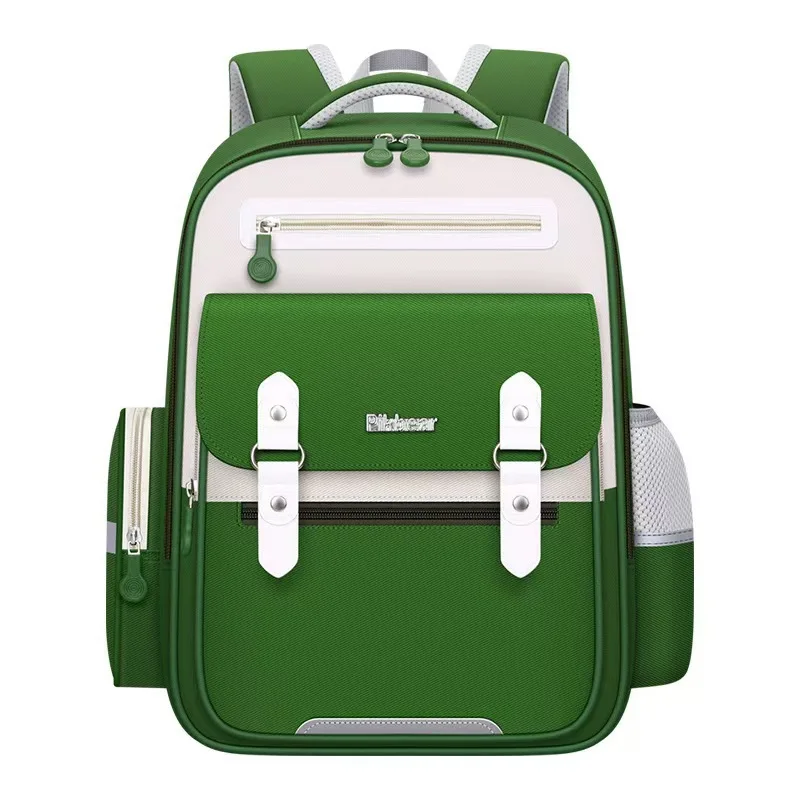 Lightweight School Backpack for Boys Girls Ergonomic Spine Protection Elementary Bookbag