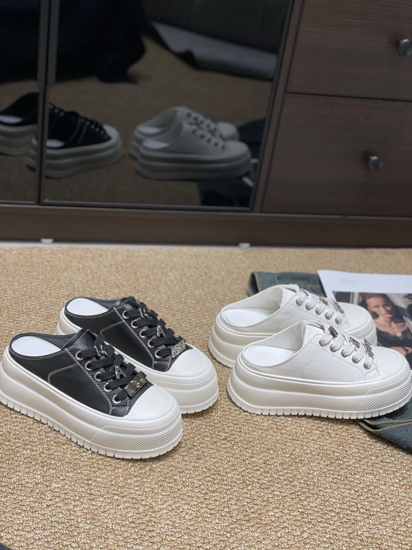 elvis-2026-printemps-mode-chaussures-decontractees-a-nœud-pour-femme-mules-rehaussantes-polyvalentes