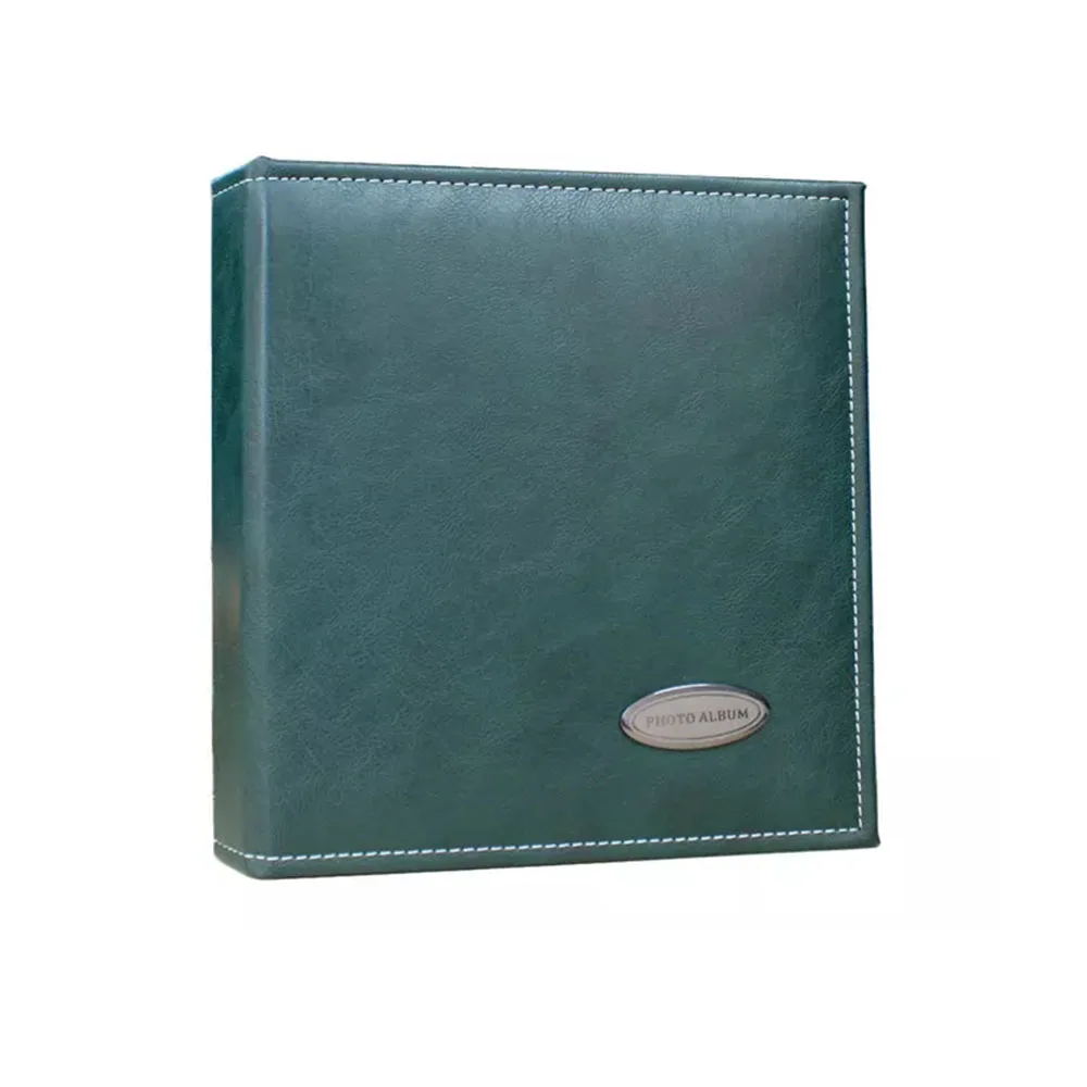 大きな革の写真の世界で、DIYの思い出の本、結婚式のゲストブック、アルバム、クリスマスのスクラップブック、80の側面、40枚