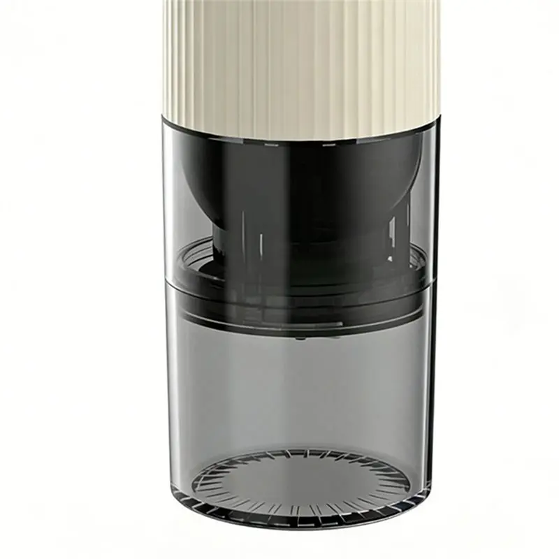 A01M-For Perfect Brews-Rechargeable Electric Coffee Grinder-Adjustable Coarseness White
