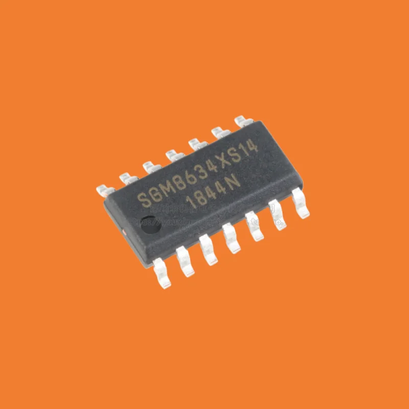 10pcs/Original genuine SGM8634XS14/TR SOIC-14 rail to rail CMOS operational amplifier chip