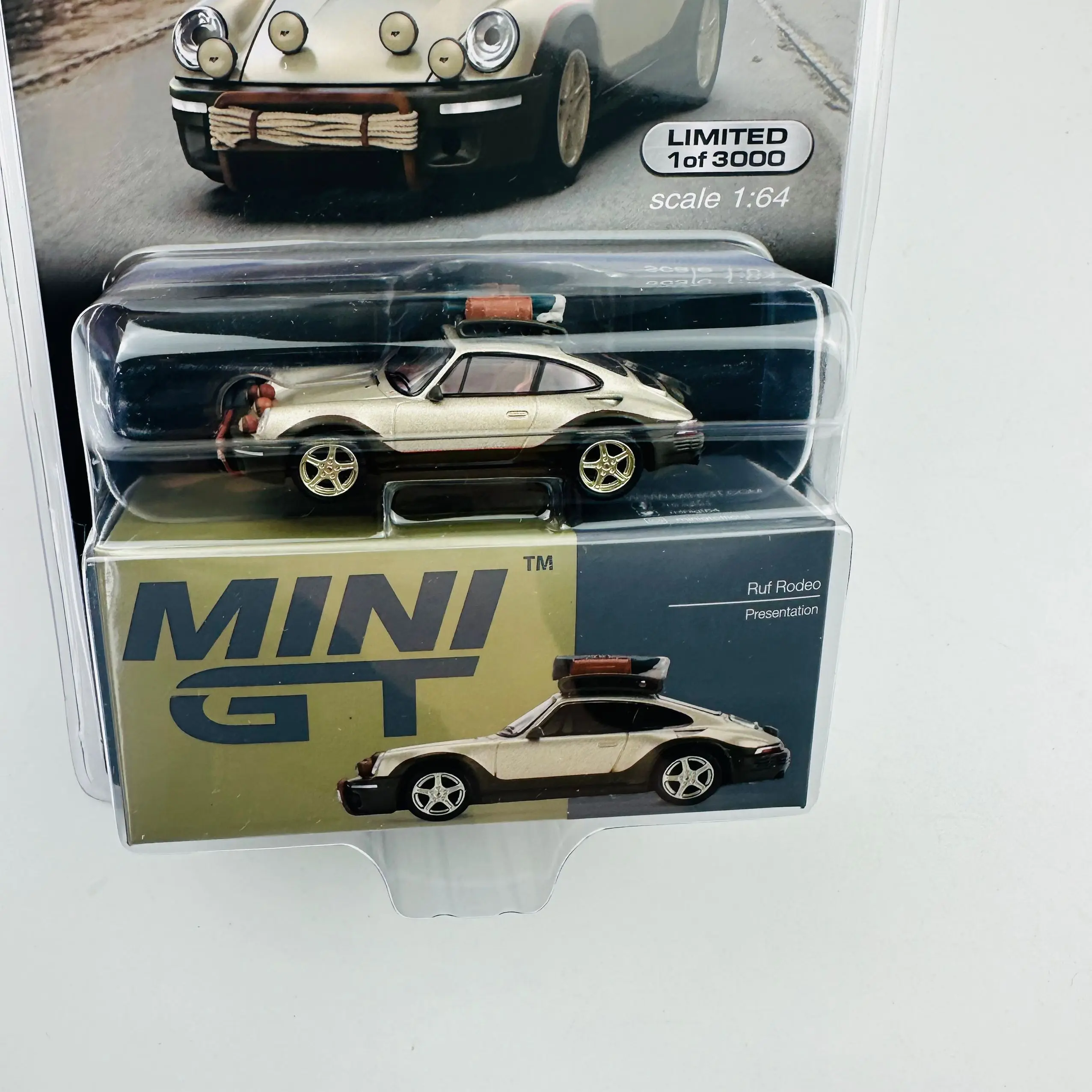 TSM Mini Gt #421 1/64  ruf rodeo Presentation MJ Die-cast Alloy Car Model Collection