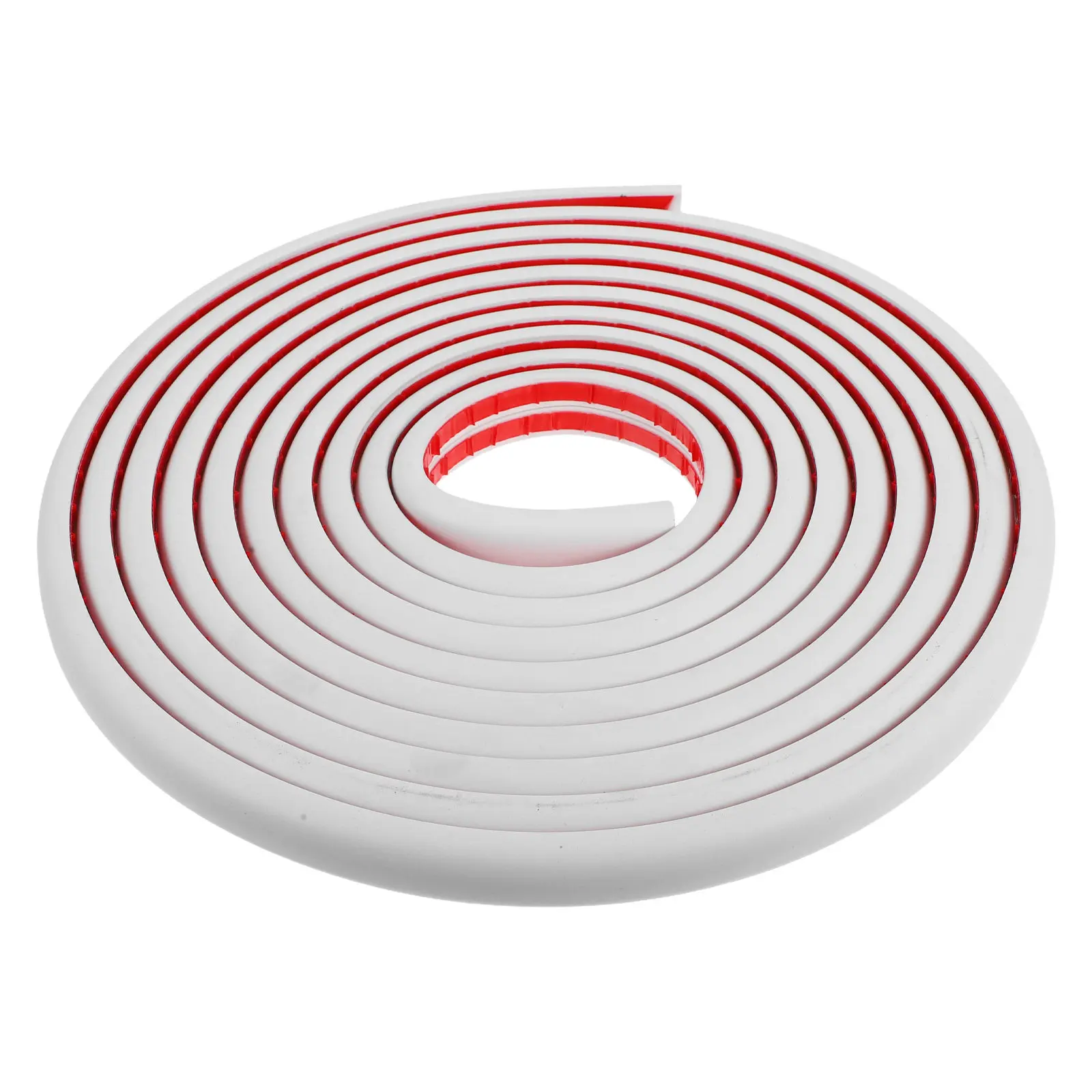 PVC Soft Self Adhesive Wire Duct Floor Cord Cover Transparent Cable Management Organizer for Home Office Network