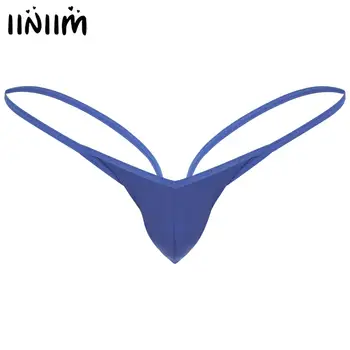 ชุดชั้นในบุรุษชุดชั้นใน Jockstraps ถุงน่องยืดเปิดกลับบิกินี่ G-Strings Thongs ชุดชั้นในเซ็กซี่กางเกงสำหรับชาย
