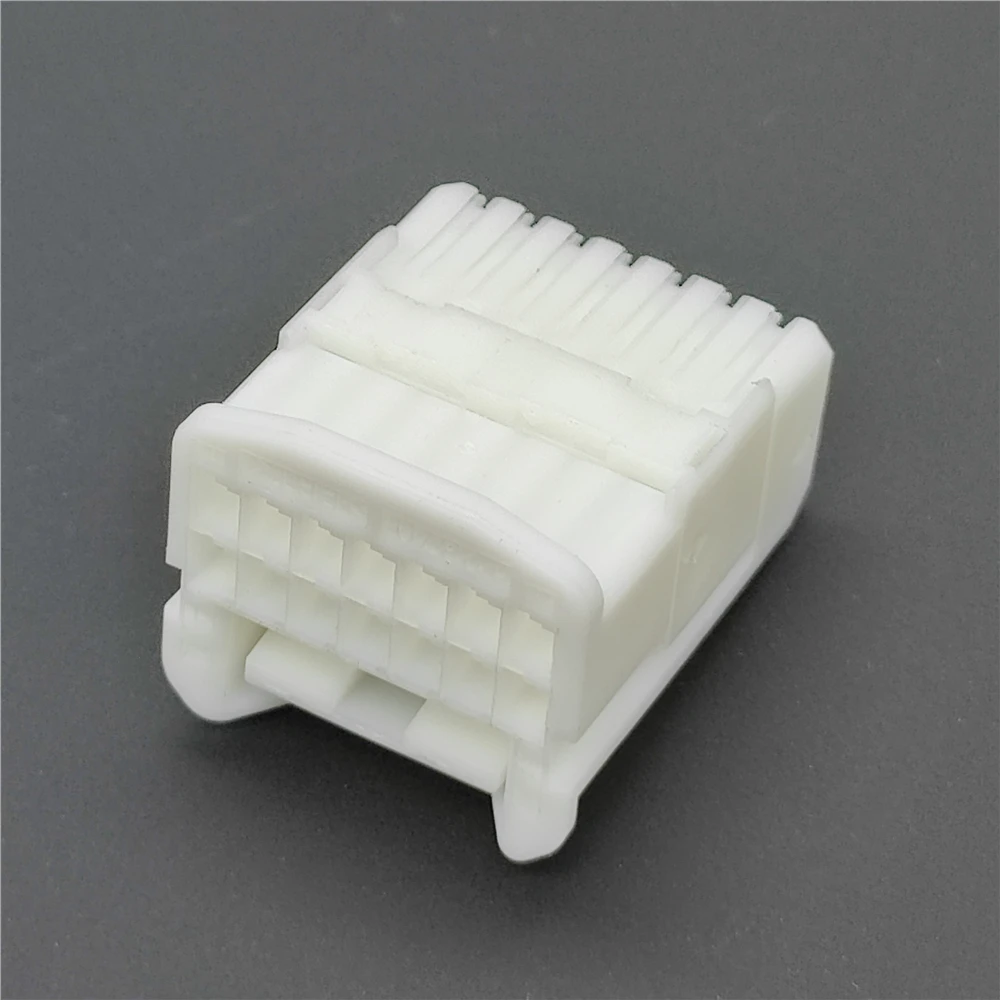 6098-3917 14 Pin Automotive Connector Female TS Series 0.64mm 025 Unsealed PBT Natural Fit for Car ECU Body Control Module - view 3