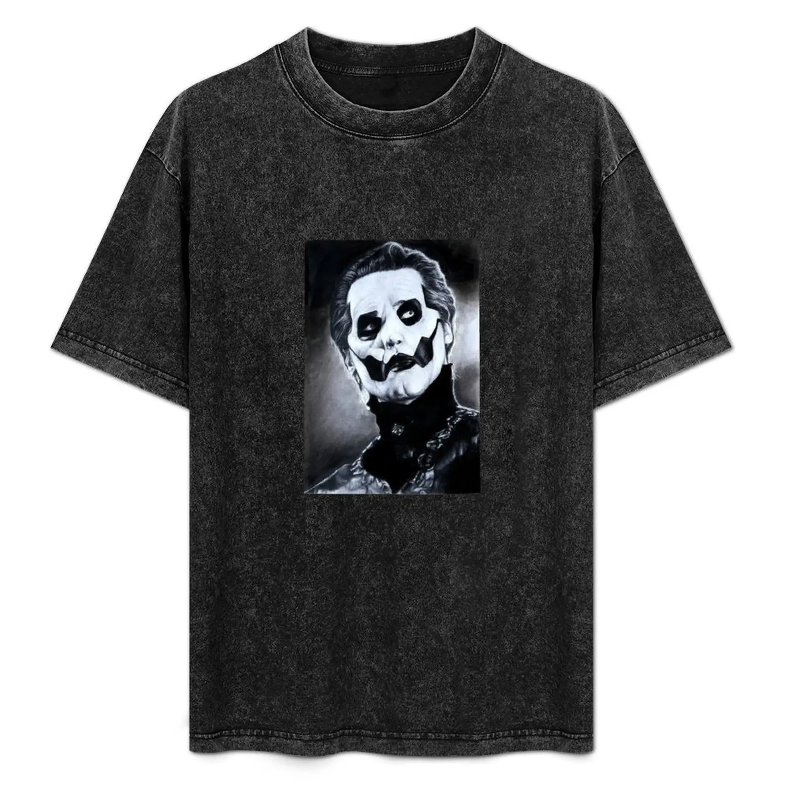 

Papa Emeritus IV T-Shirt Vintage Style Printed Top