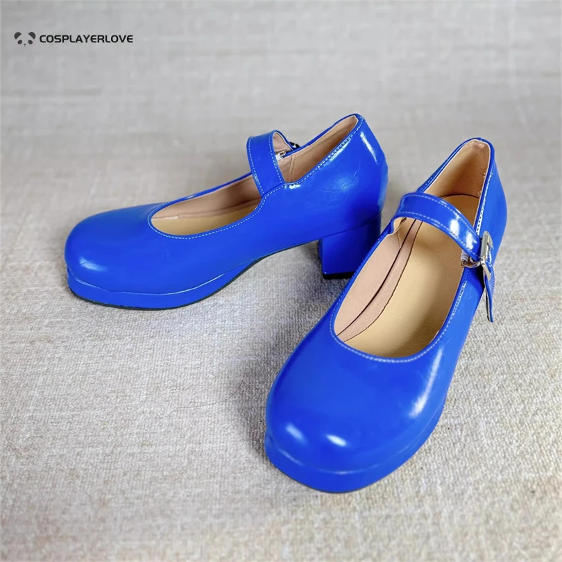 

Miside Mita Blue Cosplay Shoes Custom Made For Christmas Halloween