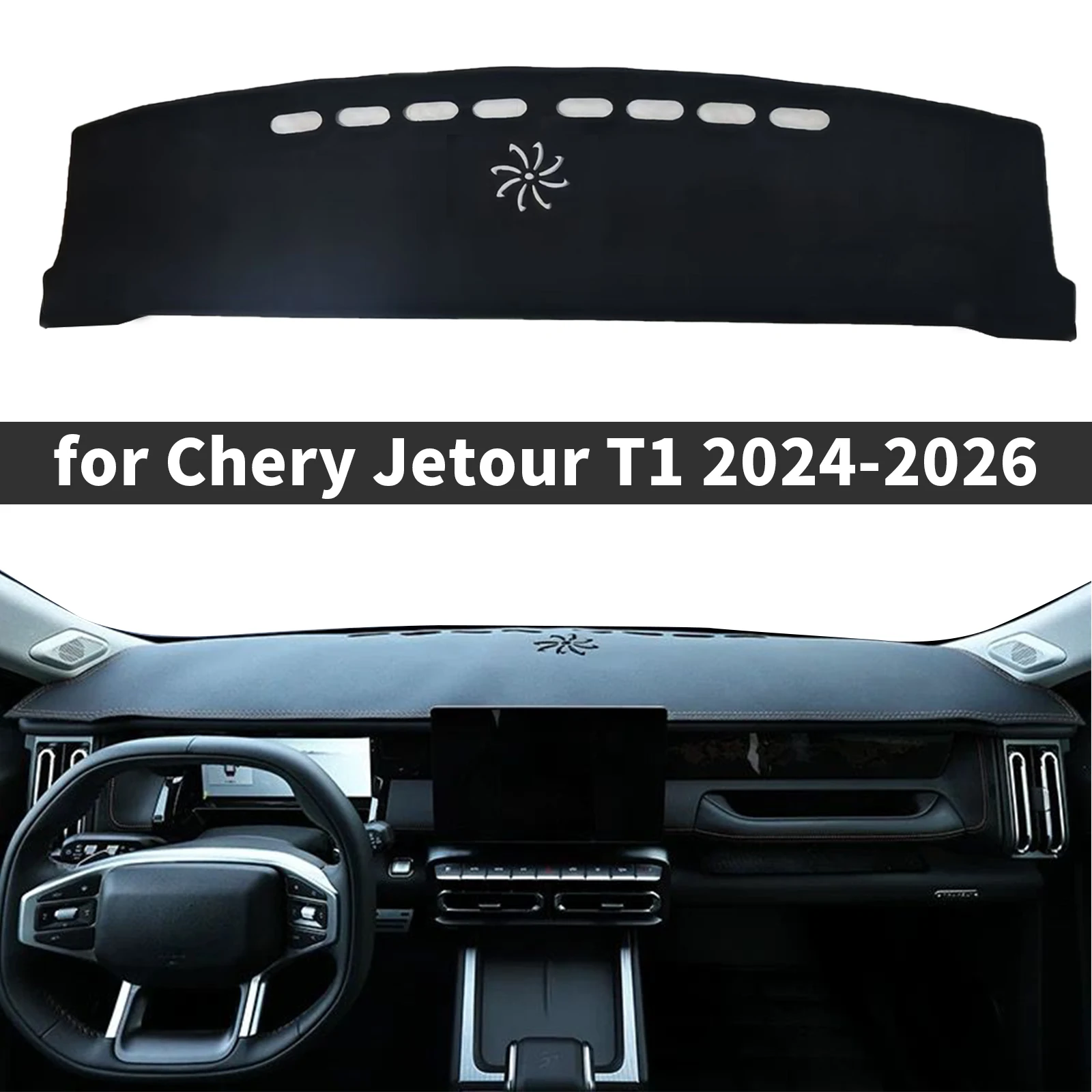 

fit for Chery Jetour T1 2024 2025 2026 Accessories Car Dashmat Dashboard Cover Pad DashMat Sunshade Protective Carpet