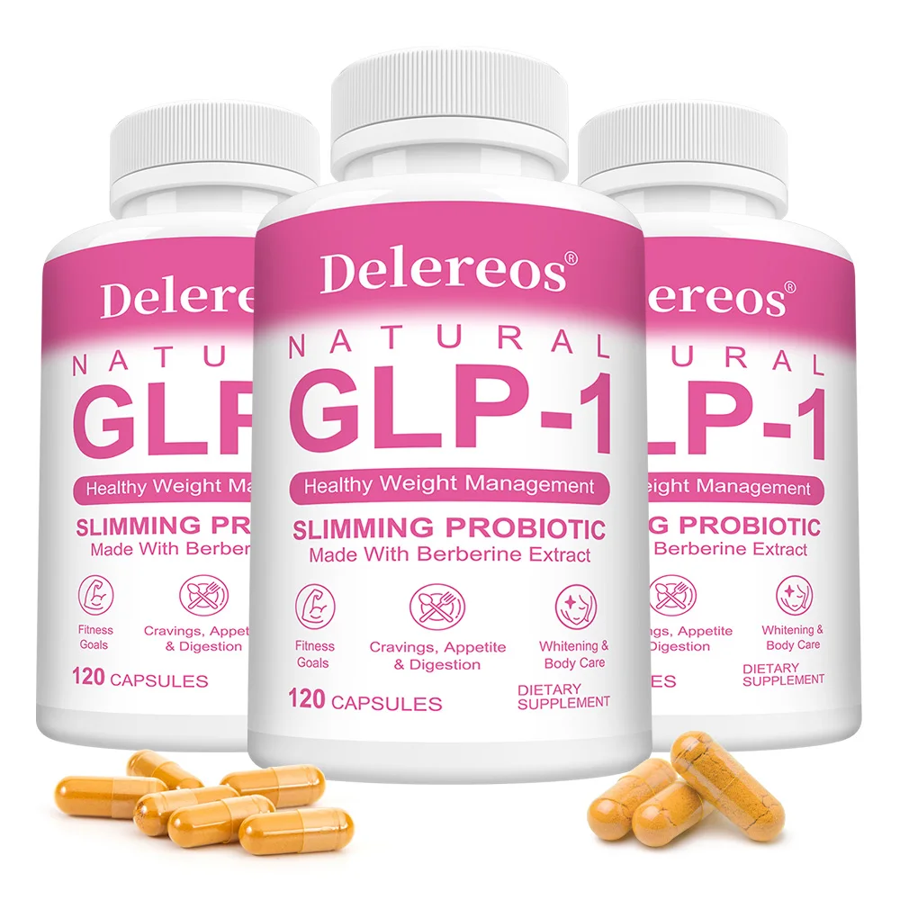 

GLP-1 Metabolic Balance Capsules, Mixed Probiotics Turmeric & Berberine, Support Immunity, Gut Comfort & Daily Physical Balance