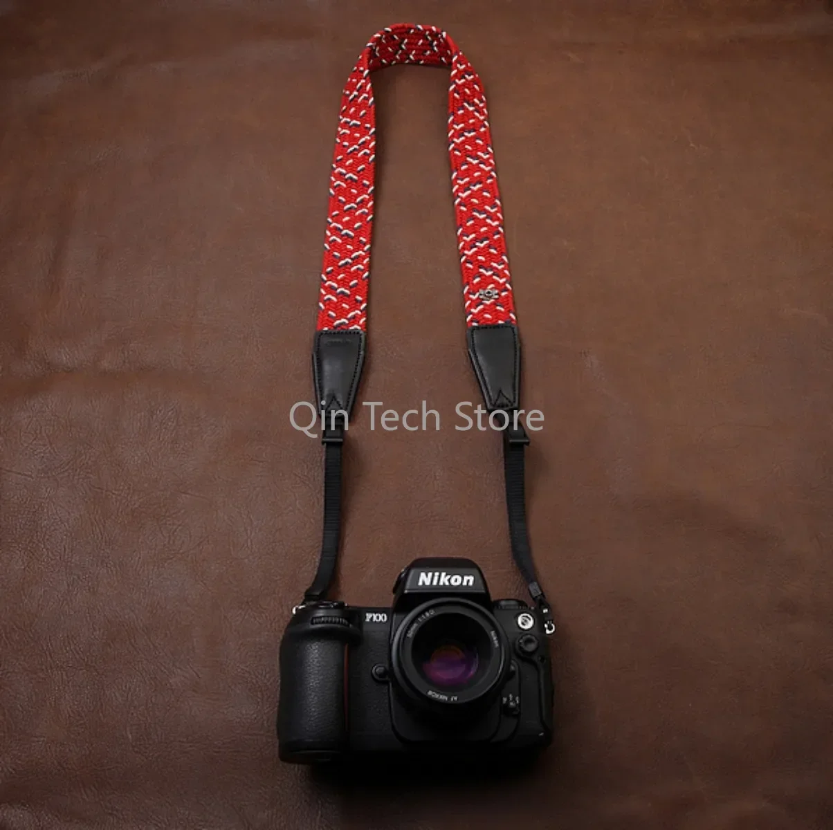 Вязаные разноцветные классические ремни для фотоаппарата, шейные ремни для цифровой зеркальной фотокамеры с микро-одинарным плечом, аксессуары для фотосъемки