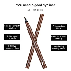 High Quality Small Gold pen Quick Drying Eyeliner Pen Durable Waterproof Non Smudging Eyeliner Liquid Pen Cosmetics Color Makeup