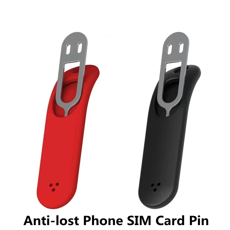 1 pçs engraçado anti-perdido cartão pino para iphone14 x xs xr max 8 xiaomi samsung sim cartão removedor bandeja para abrir a ferramenta de ejeção do cartão sim