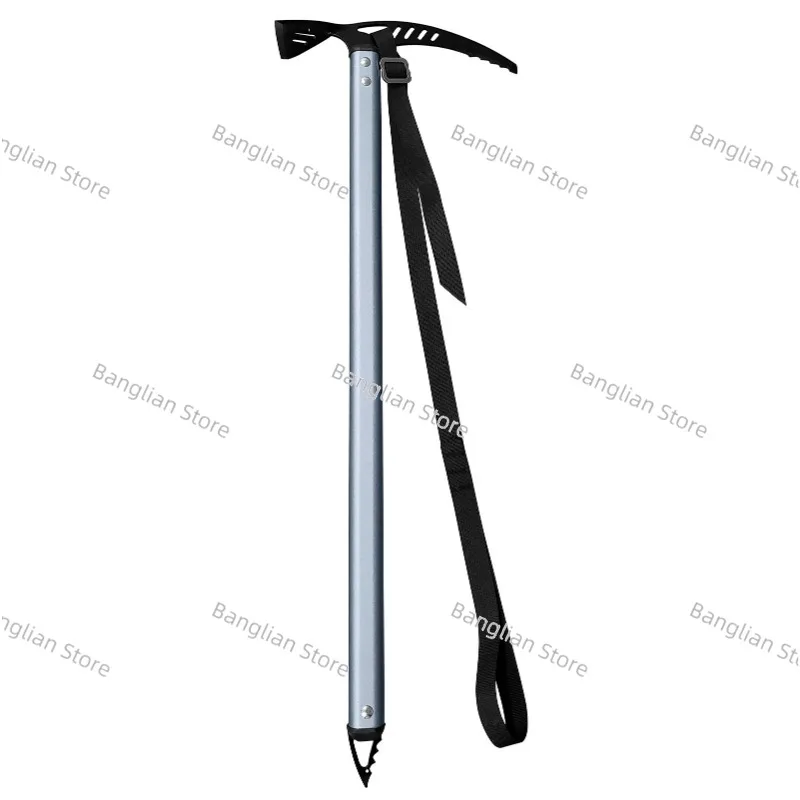 

Ice Axe for Outdoor Camping, Mountaineering Axe, Durable and Lightweight, Walking Pick for Camping, Aluminum Alloy, 70cm