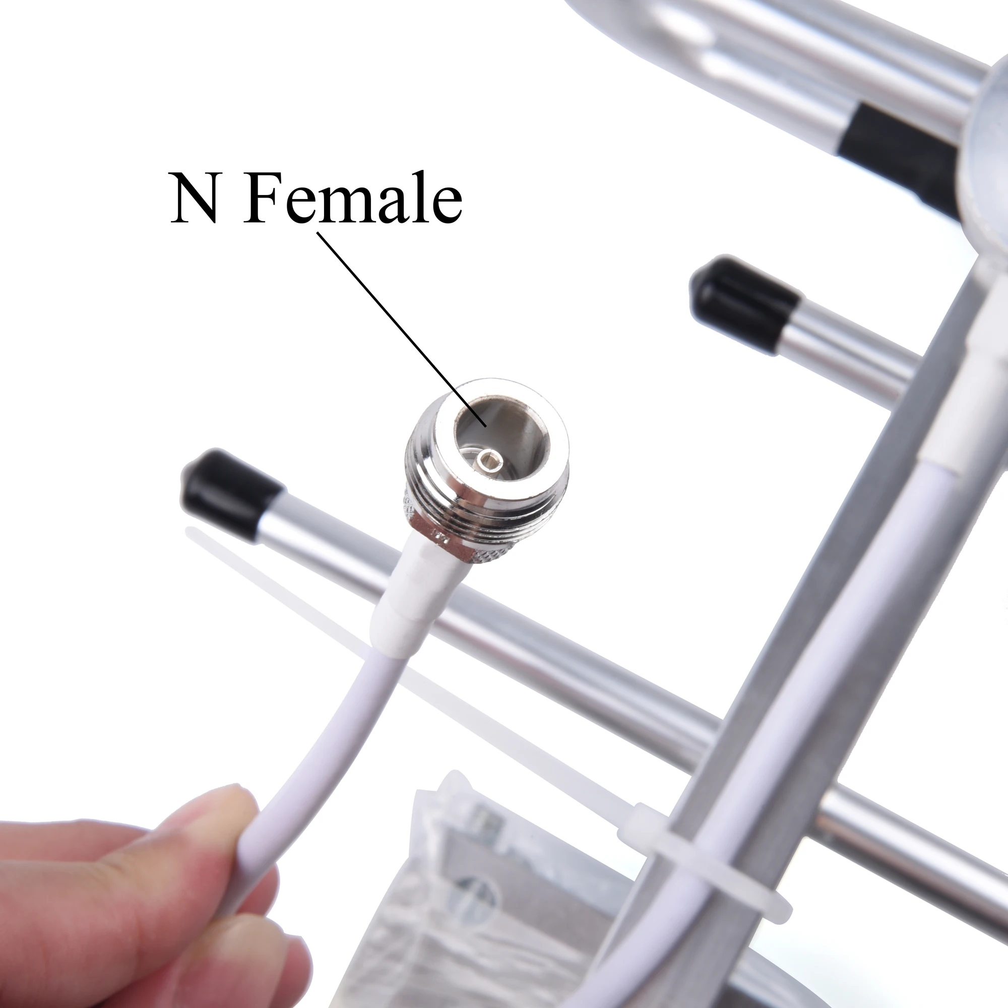 10dBi 야기 안테나 2G/3G/4G LTE 698-2700MHz - 실외용 N 여성형