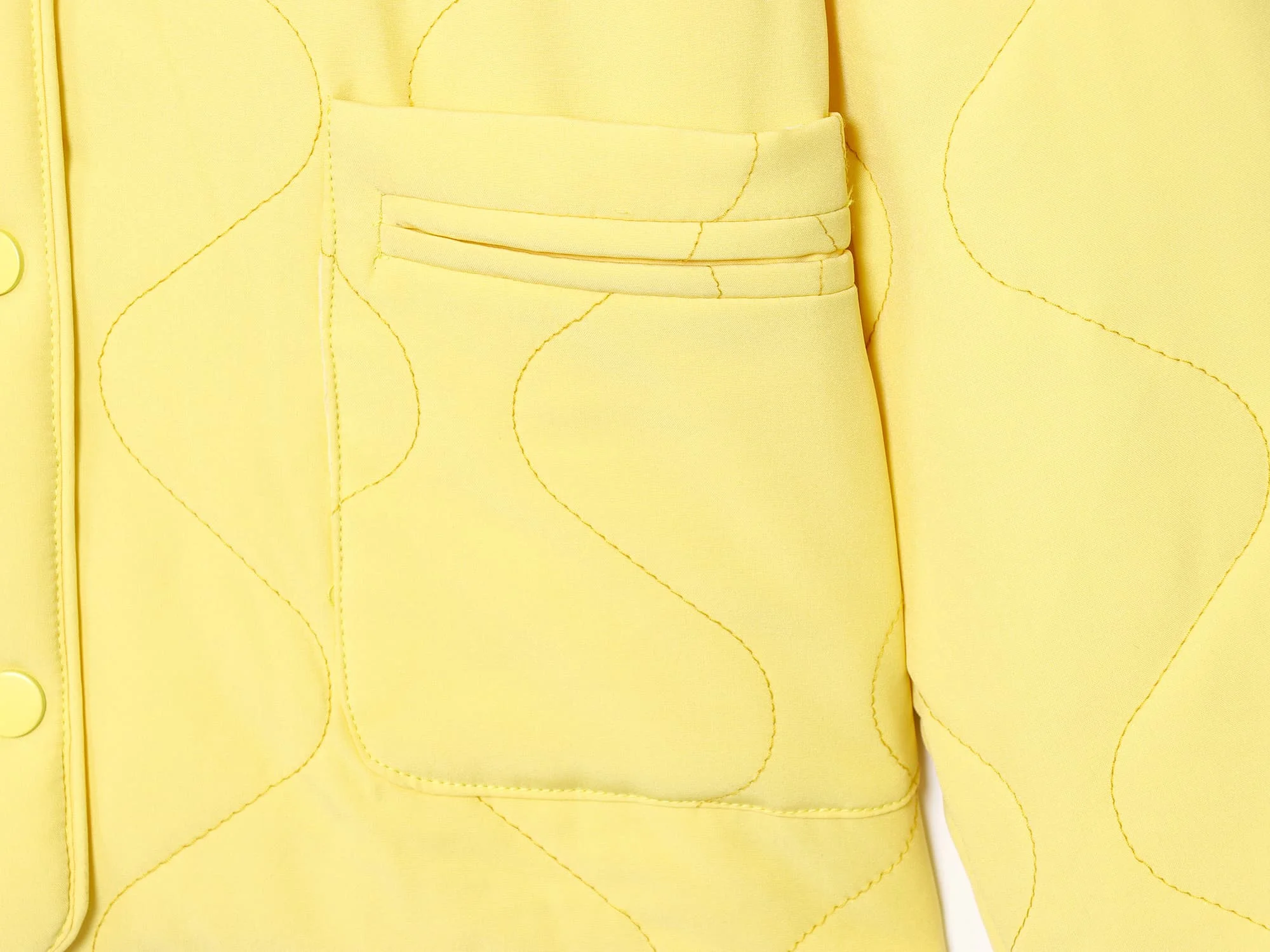 Women Thin Parkas المرأة الجديدة الخريف الشتاء س الرقبة واحدة الصدر معطف سترة الإناث الترفيه فضفاض خياطة بلوزات قصيرة