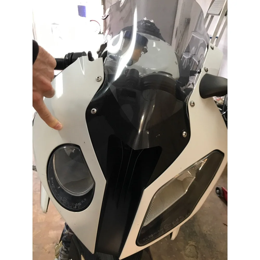 

Motorcycle Injection Unpainted Upper Left Middle Right Front Cowl Nose Fairing Side fit for BMW S1000RR 2010 2011 2012 213 2014