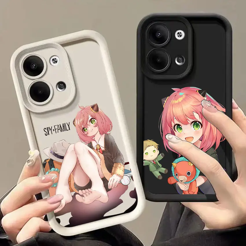 

Anime Girl Spy X Family Anya Forger Phone Cases For Oppo Reno 14 13 12 11 F 10 5G 6 7 8 Pro Plus Cover 8T 7Z 8Z 14Pro Soft Funda