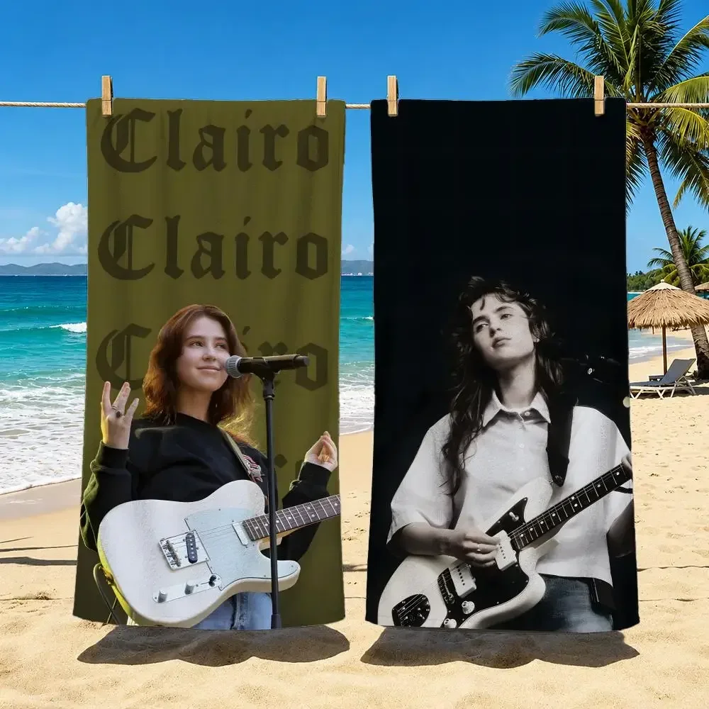 Singer C-Clairo (Claire Cottrill) Towel Towel beach towel, quick drying absorbent bath towel for Swim,Gym,Camping,Outdoor hot