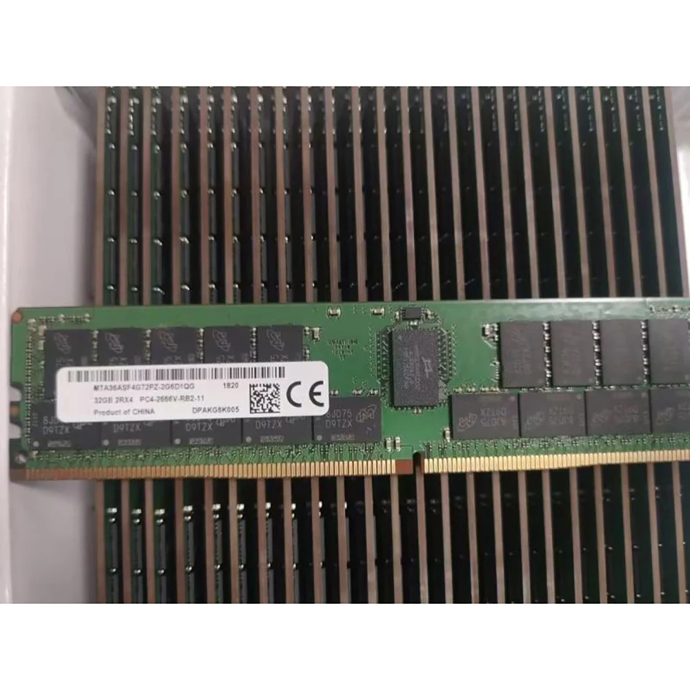 

MTA36ASF4G72PZ-2G6D 1QG RAM для MT 32G 32GB 2RX4 2666 PC4-2666V DDR4 Memory