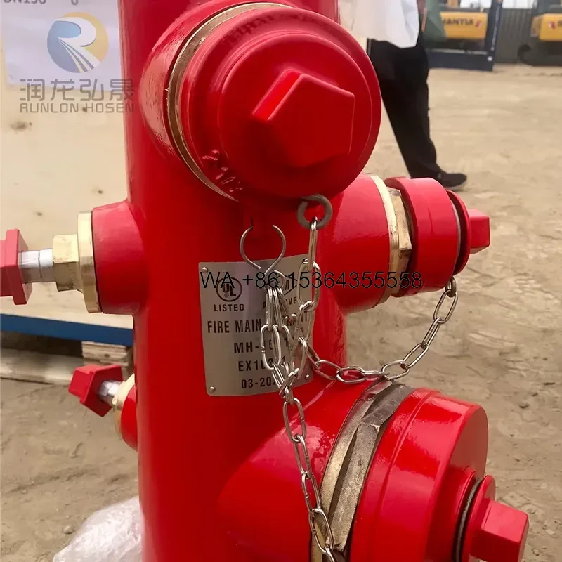 Wmwmnu for FM ULC Wet Fire Hydrant 6 Inch Wet Barrel Fire Hydrant for Firefighting Equipment Accessory