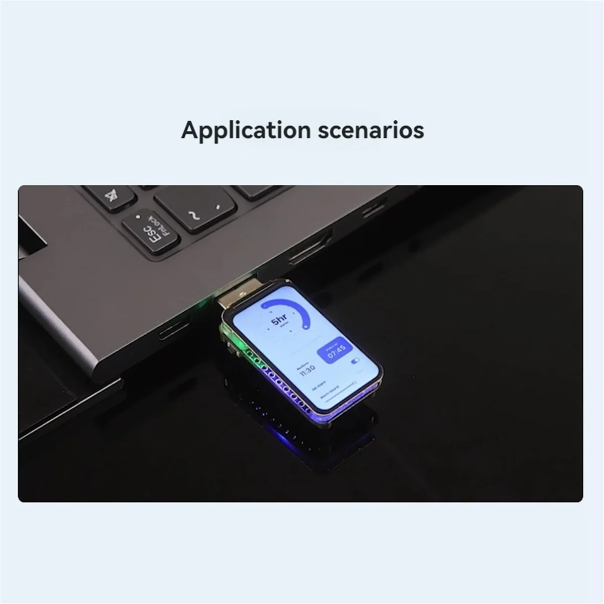 New ESP32-S3 Development Board 1.4inch Mini LCD Display Support WIFI BT5 On-Board RGB Color LED Full-Speed USB Serial Port