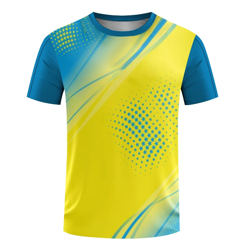 Summer Running Women\'s Badminton Wear Men\'s Ultra Thin T-shirts Boys\' Breathable Fast Drying Short Sleeve Plus Size Sportswear