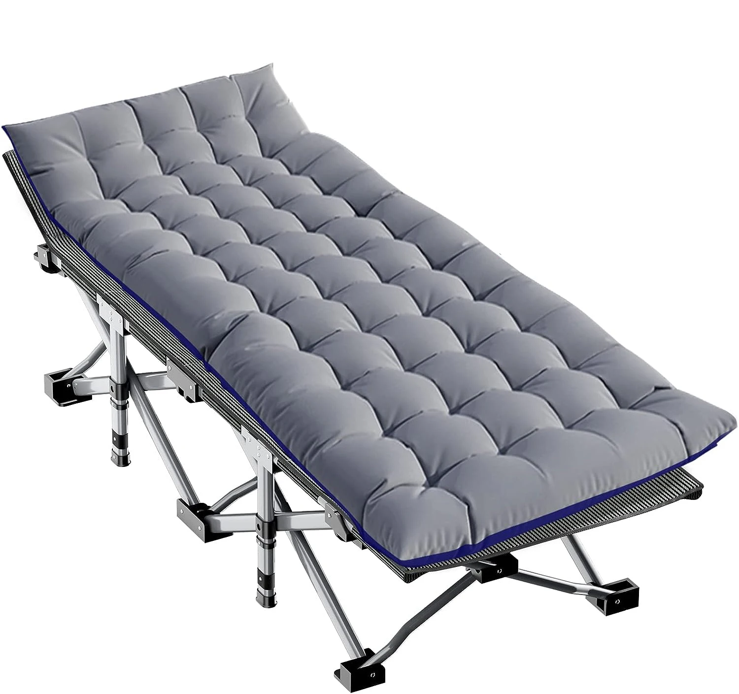 

Custom High Quality Plegable Portable Outdoor Travel Garden Double Layer Oxford Camping Tent Cot Single Luxury Folding Bed