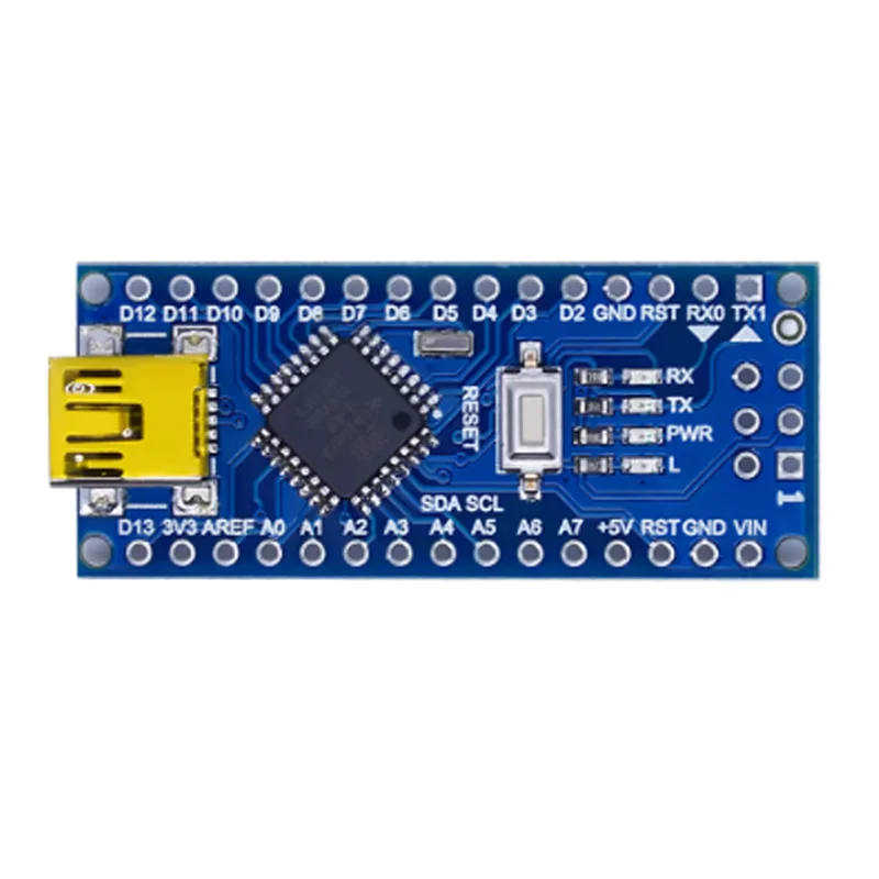 Official Nano Atmega168 controller compatible for arduino nano Atmega168PA-AU CH340 CH340C replace CH340G USB driver