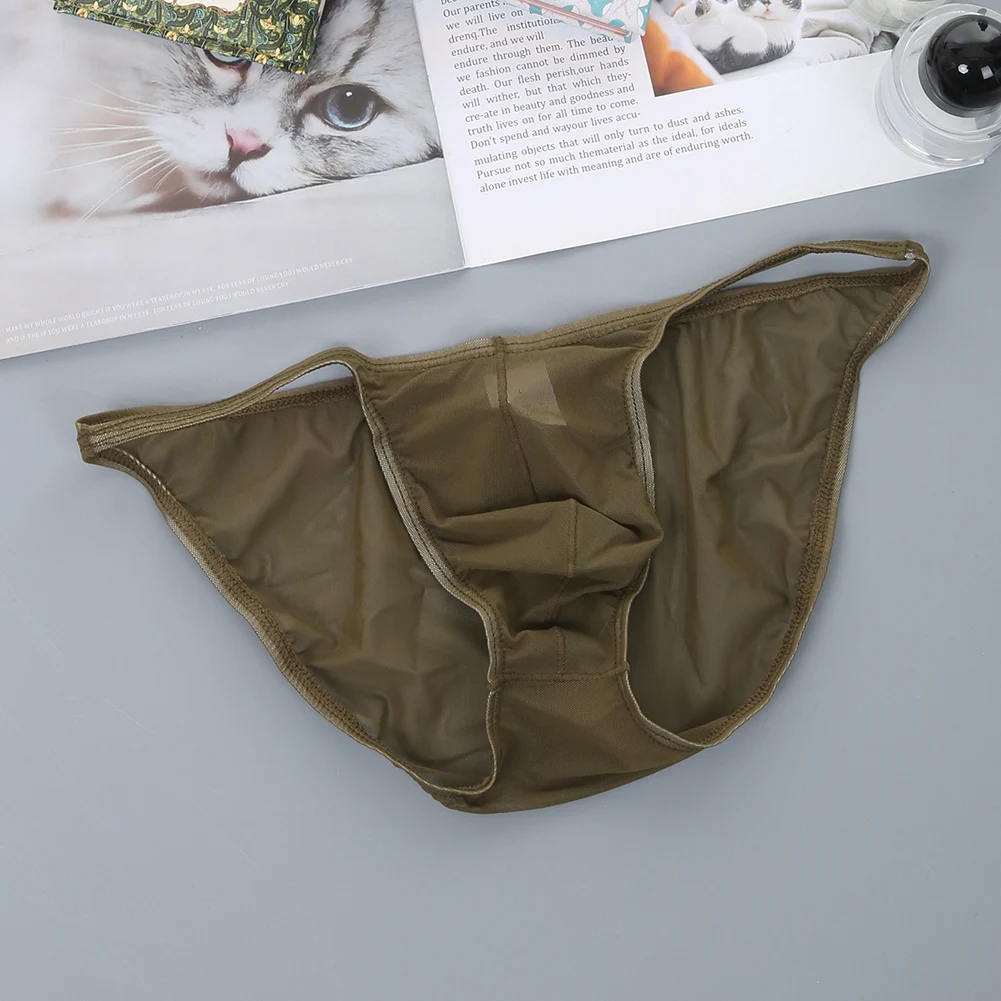 

Мужские трусы, сетчатое прозрачное нижнее белье для мужчин, трусики с низкой посадкой, сексуальные аксессуары для мужчин, сетчатые дышащие трусы, мужская одежда