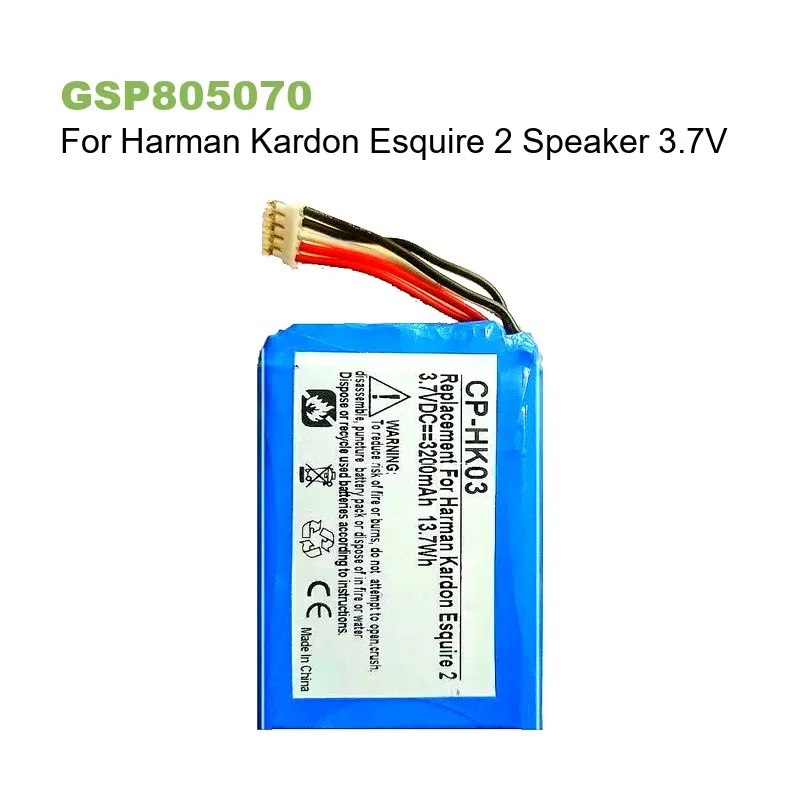 Akku für Harman Kardon P954374 Onyx Studio 1 2 3 4 5 6 Esquire 2 Mini-Lautsprecher Loudspeake P954374 LI11B001F ICR22650 P655252