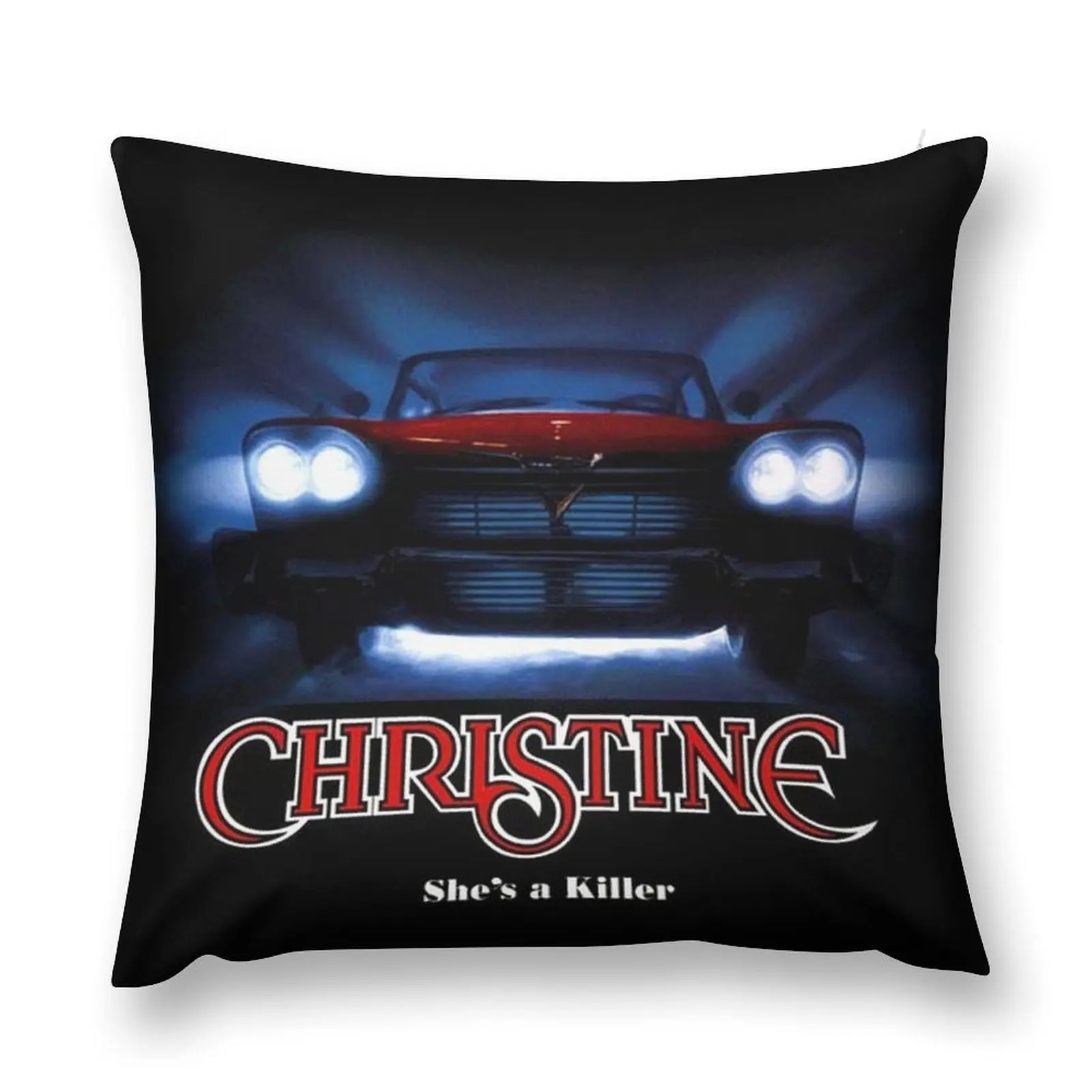 Awesome Movie Car Christine Throw Pillow Pillowcase luxury throw pillow covers Couch Pillows pillow