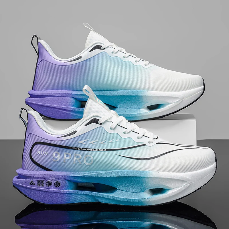 Herren-Sportschuhe, Laufschuhe mit Carbonplatte, Marathon-Sneaker für Herren, Rennschuhe, stoßdämpfende Turnschuhe für Damen – Detail 5