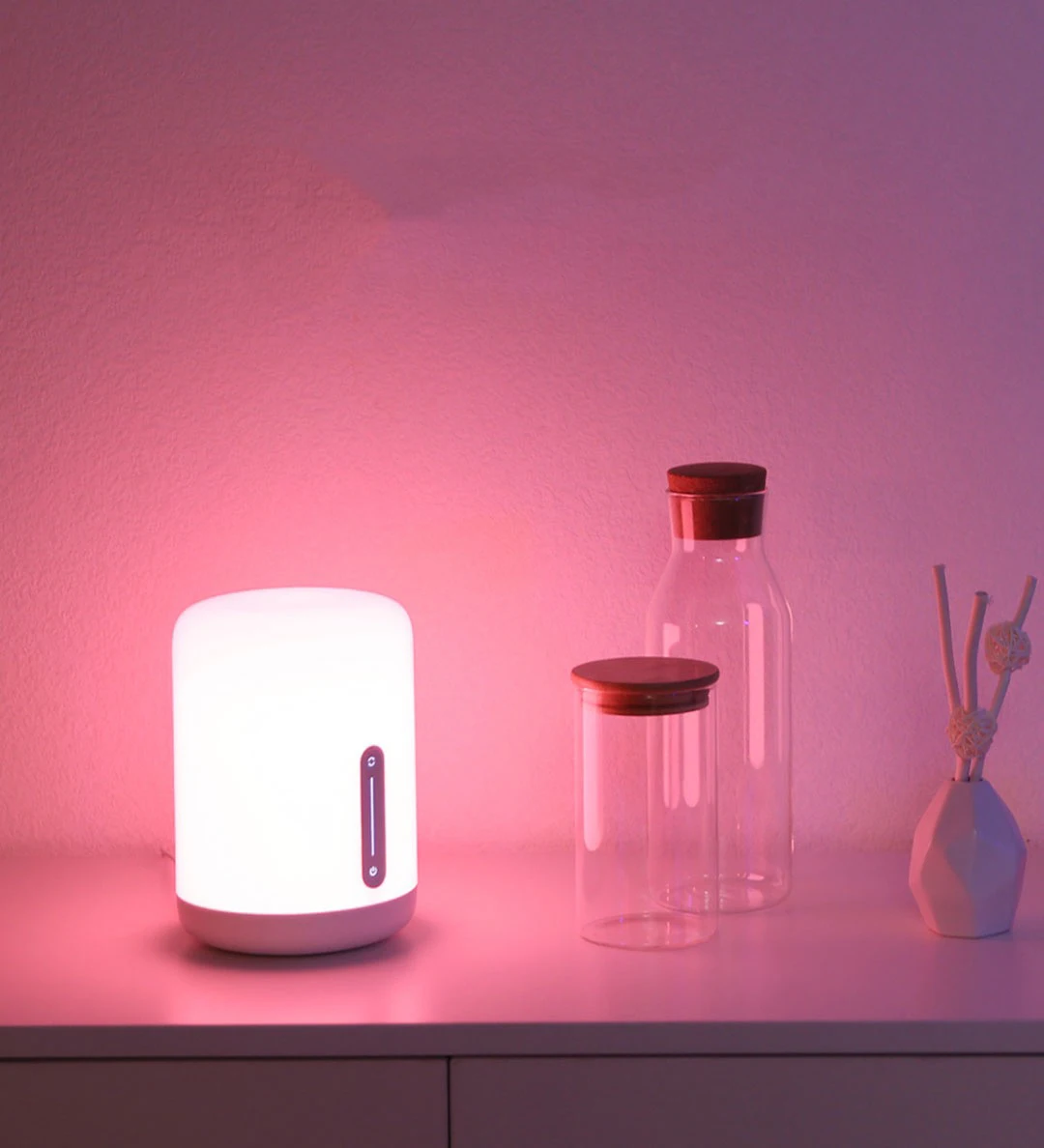 Xiaomi Mijia Bedside Lamp 2 Smart Table LED Night Light Colorful 400 Lumens Bluetooth WiFi Touch Control for Apple HomeKit Siri